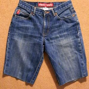 Guess Jeans Bermuda Shorts Women's Size 26 Blue